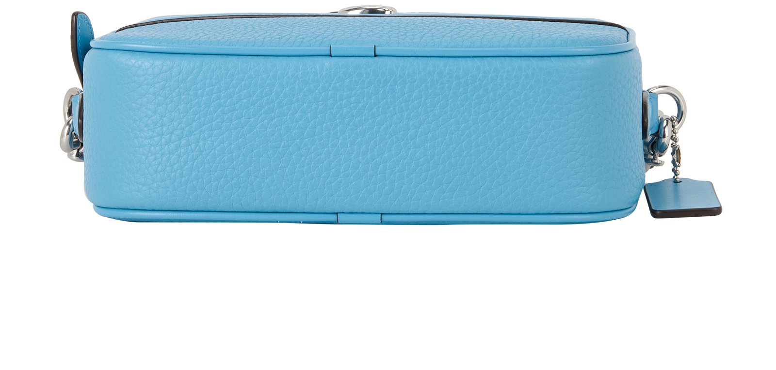 Camera Bag, &pound;150, Handbags, Blue, Leather, Top view